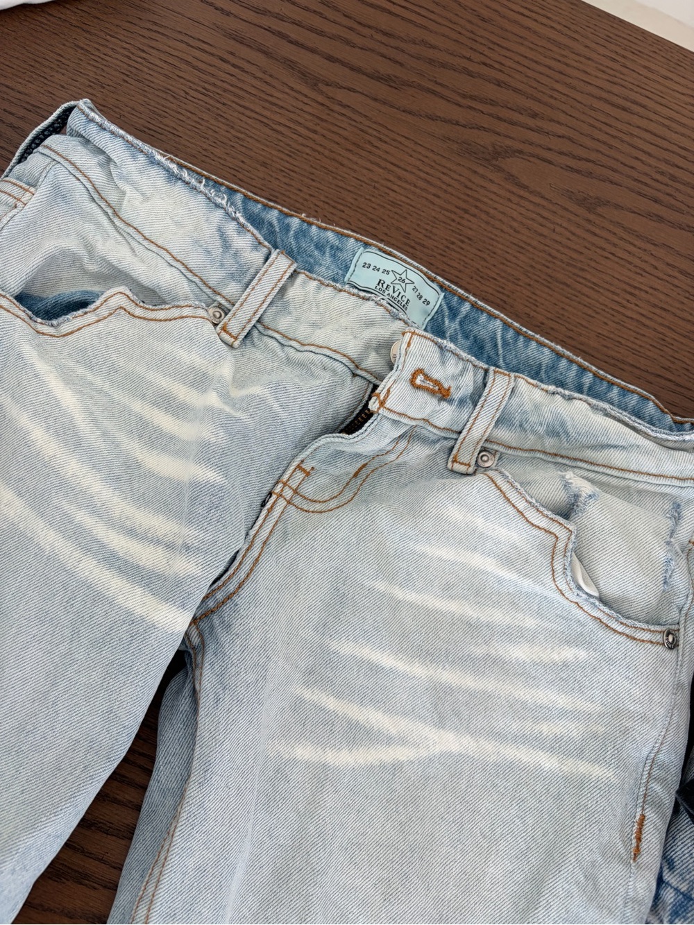 Revice size 26 low rise jeans